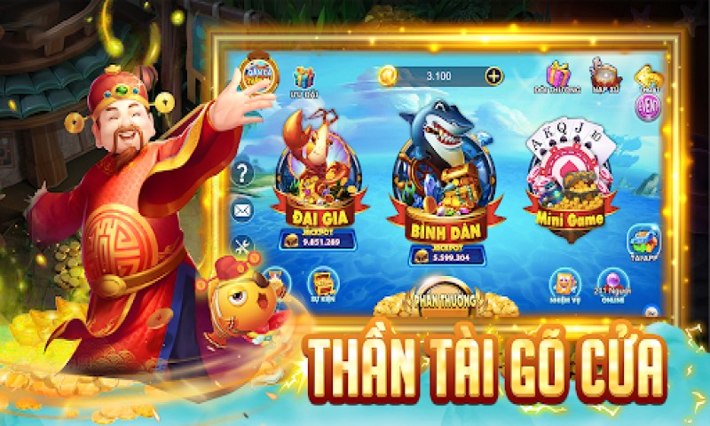 Bắn cá phát lộc - Cổng game bắn cá săn thưởng phiên bản mới