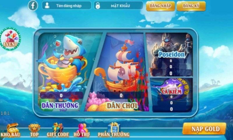 Cách chơi game bắn cá miễn phí 